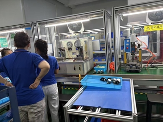 Ruian wego auto parts co.,ltd línea de producción del fabricante