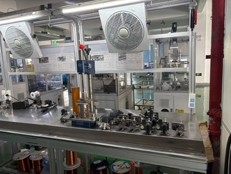 Ruian wego auto parts co.,ltd línea de producción del fabricante