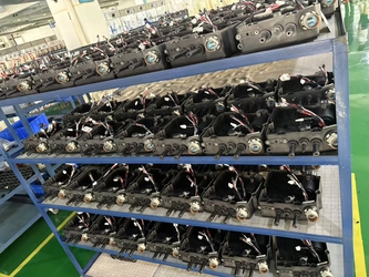 Ruian wego auto parts co.,ltd línea de producción del fabricante
