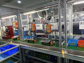 Ruian wego auto parts co.,ltd línea de producción del fabricante