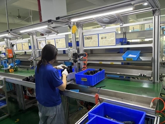 Ruian wego auto parts co.,ltd línea de producción del fabricante