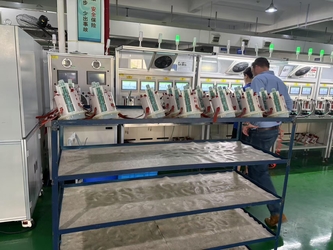 Ruian wego auto parts co.,ltd línea de producción del fabricante