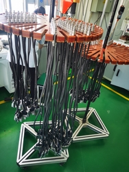 Ruian wego auto parts co.,ltd línea de producción del fabricante