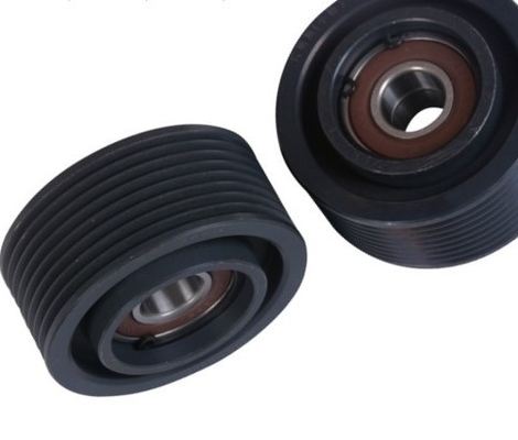 Acero auto 0.7KG C3936213P de la polea del tensor de correa del coche del JCB 3CX Komastu 6D114